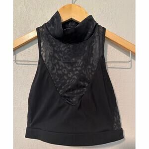 Victoria's Secret mock neck cropped tank top SZ XS